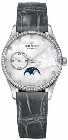 Replica Zenith Orologio da Donna Class Elite Ultra Thin Moonphase 16.2310.692 / 81.C706
