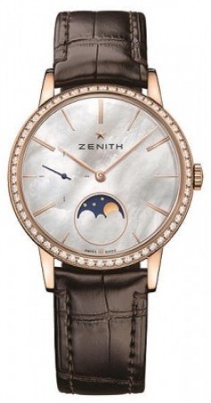Repliche Zenith Elite Ultra Thin Moonphase 36mm Orologio da donna 22.2320.692 / 80.c713