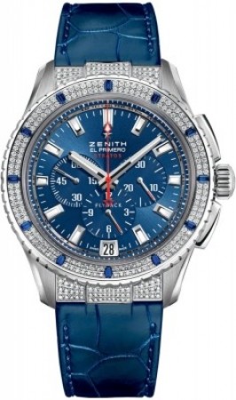 Replica Zenith El Primero Stratos Flyback Orologio da Uomo 16.2063.405/51.C715