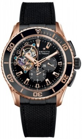 Replica Zenith El Primero Stratos Spindrift Orologio da Uomo 86.2060.4061/21.R573