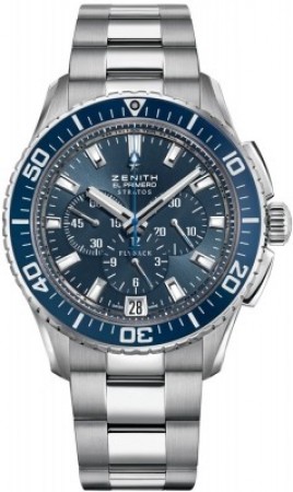 Replica Zenith El Primero Stratos Flyback Orologio da Uomo 03.2067.405/51.M2060