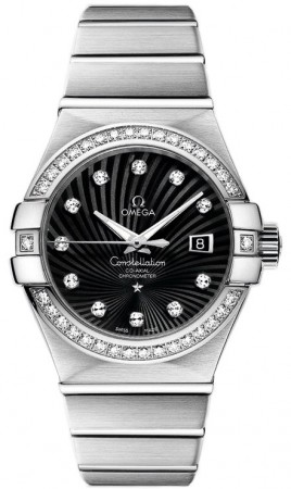 AAA Repliche Omega Constellation Cronometro spazzolato 31mm Orologio da donna 123.55.31.20.51.001