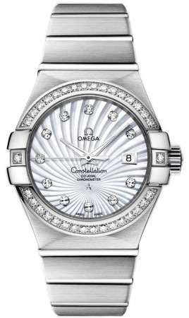 AAA Repliche Omega Constellation Cronometro spazzolato 31mm Orologio da donna 123.55.31.20.55.003