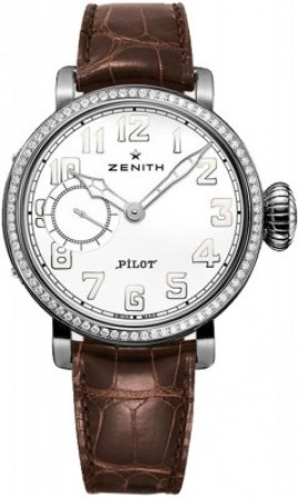 Repliche Zenith Pilot Montre d'Aeronef Type 20 Orologio da donna 16.1930.681 / 31.C725