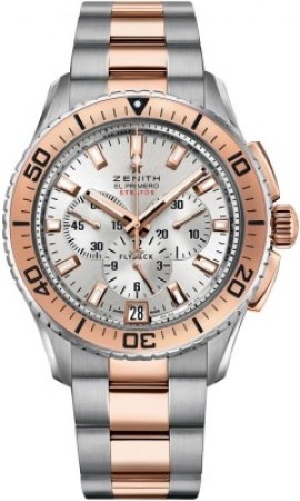 Replica Zenith El Primero Stratos Flyback Orologio da Uomo 51.2061.405/01.M2060
