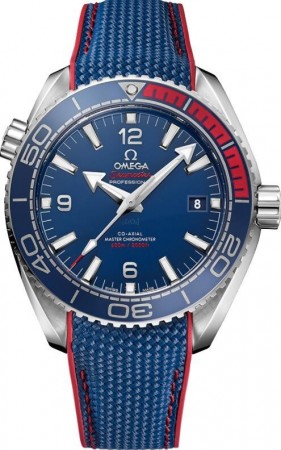 AAA Repliche Omega Seamaster Planet Ocean yeongChang 2018 Orologio in edizione limitata delle Olimpiadi 522.32.44.21.03.001