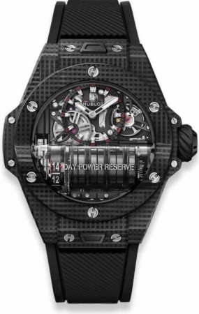 Repliche Hublot Big Bang MP-11 Riserva di Carica 14 Giorni 3D Carbon Orologi 911.QD.0123.RX