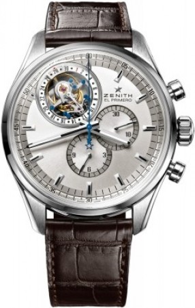 Replica Zenith El Primero Tourbillon Chronograph Orologio da Uomo 03.2050.4035/01.C713