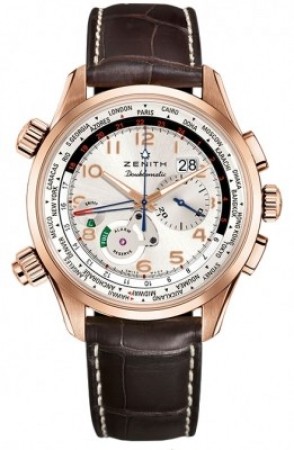 Replica Zenith Orologio da Uomo Pilot Doublematic 18.2400.4046 / 01.C721