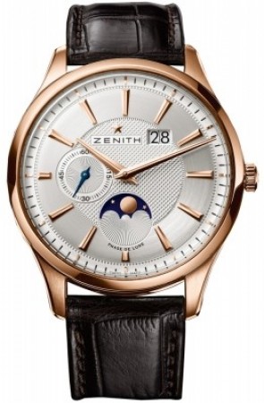 Replica Zenith Elite Captain Moonphase Orologio da Uomo 18.2140.691/02.C498