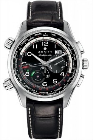 Replica Zenith Orologio da Uomo Pilot Doublematic 03.2400.4046 / 21.C721
