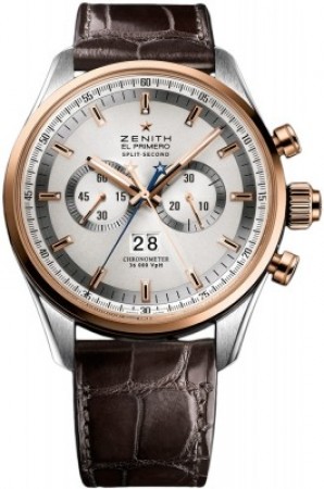 Replica Zenith El Primero Rattrapante Cronografo Orologio da Uomo 51.2050.4026/01.C713