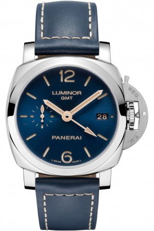 Replica Panerai Orologio da Uomo Luminor 1950 3 Days GMT Automatic Acciaio PAM00688