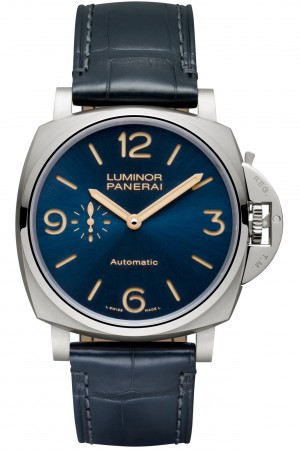 Replica Panerai Orologio da Uomo Luminor Due 3 Days Automatic Titanio PAM00729