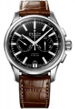 Replica Zenith Orologio da Uomo Pilot Chronograph 03.2117.4002 / 23.C704