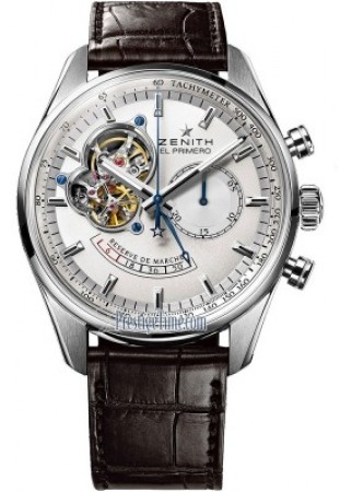 Replica Zenith Orologio da Uomo Chronomaster Open Power Reserve 03.2080.4021 / 01.C494
