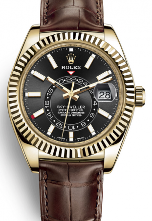 AAA Repliche Rolex Sky-Dweller GMT 42mm Orologio Uomo 326138-0008