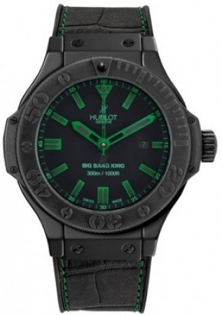Repliche Hublot Big Bang King All Black Green Orologio da Uomo 322.CI.1190.GR.ABG11