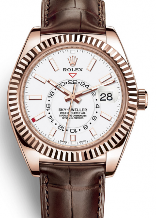 AAA Repliche Rolex Sky-Dweller GMT 42mm Orologio da uomo 326135-0006