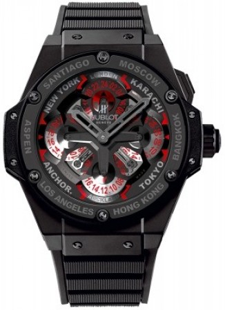 AAA Repliche Hublot King Power UNICO GMT Orologio da uomo 771.ci.1170.rx