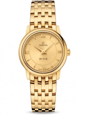 AAA Repliche Omega De Ville Prestige 27.4mm Orologio da donna 424.50.27.60.08.001