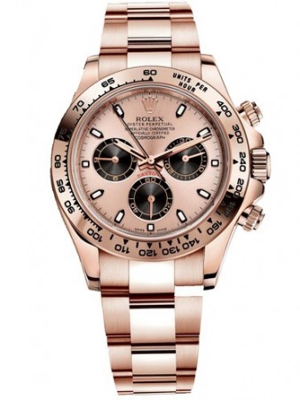 AAA Repliche Rolex Cosmograph Daytona Everose Gold Orologio Uomo 116505-0001