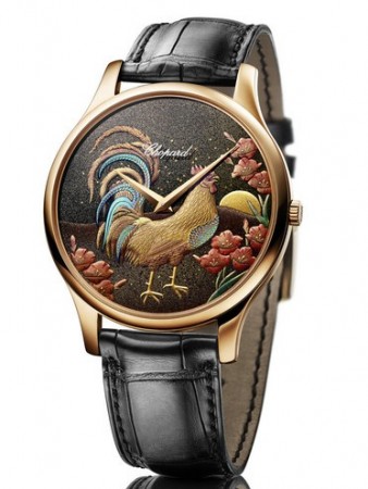 Repliche Chopard LUC XP Urushi "Year of the Rooster" Orologio 161902-5064
