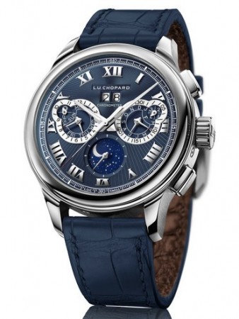 Replica Orologio Chopard L.U.C Perpetual Chrono in Platino Edizione Limitata 161973-9001