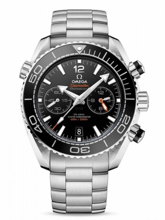 AAA Repliche Omega Seamaster Planet Ocean 600M Cronografo in acciaio Cronografo nero 215.30.46.51.01.001