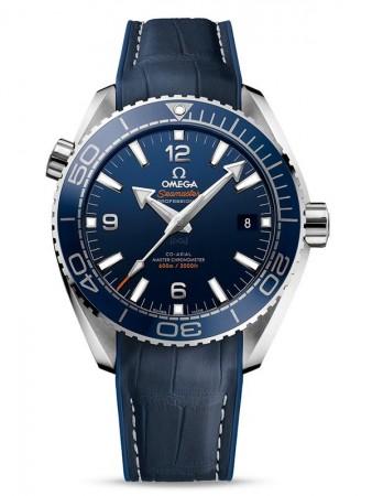 AAA Repliche Omega Seamaster Planet Ocean 600M 43.5 Master Chronometer quadrante blu Orologio 215.33.44.21.03.001