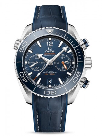 AAA Repliche Omega Seamaster Planet Ocean 600M Co-Axial Master Chronograph Blue Orologi 215.33.46.51.03.001