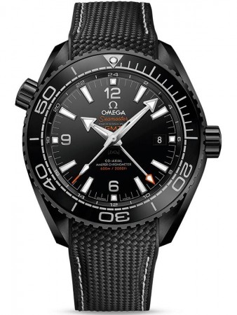 AAA Repliche Omega Seamaster Planet Ocean 600M GMT Deep Black Orologio 215.92.46.22.01.001
