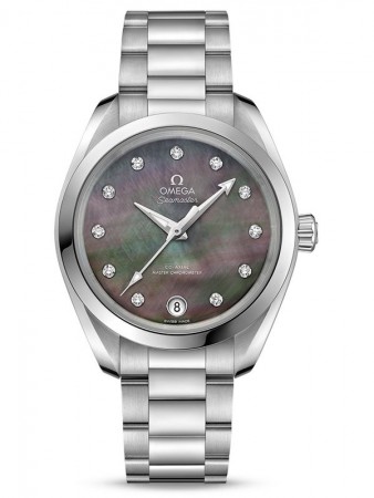 AAA Repliche Omega Seamaster Aqua Terra 150m Master Chronometer Co-Axial Orologi da Donna 220.10.34.20.57.001