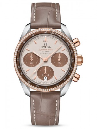 AAA Repliche Omega Speedmaster "Cappuccino" Orologio da 38 mm 324.28.38.50.02.002