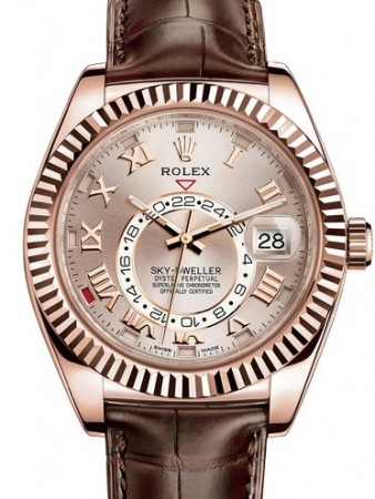 AAA Repliche Rolex Sky Dweller 42mm Orologio da uomo 326135-0004
