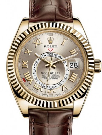 AAA Repliche Rolex Sky Dweller 42mm Orologio da uomo 326138-0003
