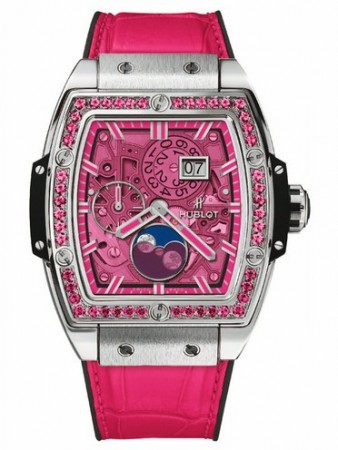 AAA Repliche Hublot Spirit Of Big Bang Moonphase Titanio Rosa Orologio 647.NX.7371.LR.1233