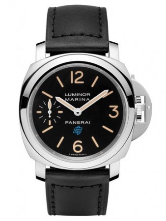 Replica Panerai orologio da uomo Luminor Marina Logo Acciaio PAM00631