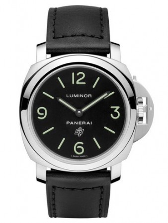 Repliche Panerai Luminor Base Logo Acciaio Uomo Orologio PAM01000