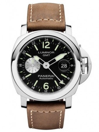Replica Orologio Panerai Luminor GMT Automatico Uomo Acciaio PAM01088