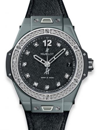 AAA Repliche Hublot Big Bang One Click Italia Independent Orologio da uomo in velluto grigio scuro 465.FX.277F.NR.1204.ITI18