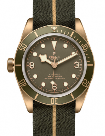 Swiss Tudor Black Bay Bronze One 43mm Orologi da uomo 7925-001
