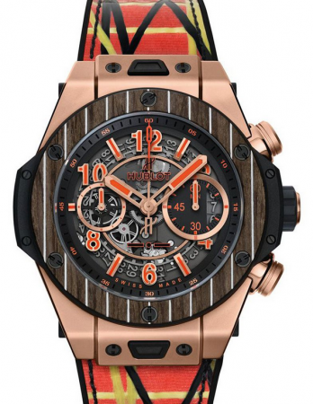 AAA Repliche Hublot Big Bang Unico Teak Italia Independent Orologio 411.OQ.1189.NR.ITI18