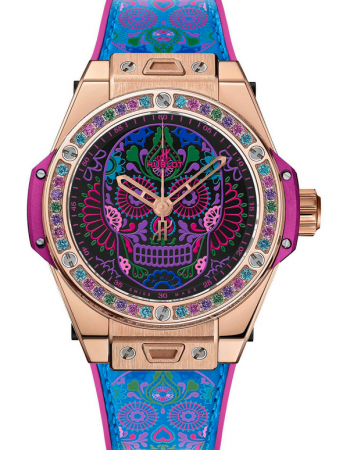 AAA Repliche Hublot Big Bang One Click Calavera Catrina Orologio 465.OX.1190.VR.1299.MEX18