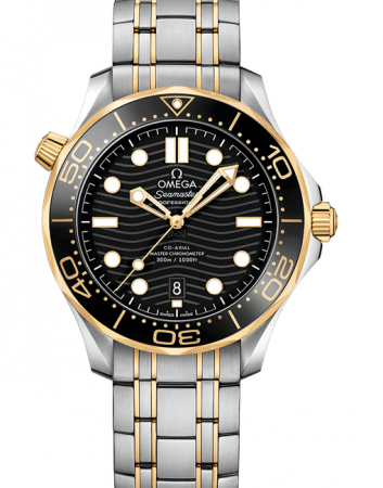 AAA Repliche Omega Seamaster Diver 300M Co-Axial Master Chronometer 42 Millimetri Orologio Uomo 210.20.42.20.01.002