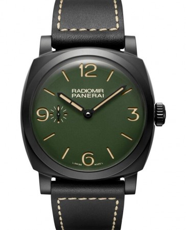 Replica Panerai Radiomir Edizione Verde Militare 48mm Orologio da Uomo PAM00997