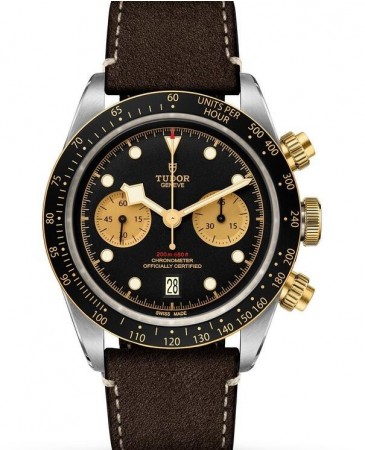 AAA Replica Tudor Black Bay Chrono S & amp; G Orologio da uomo M79363N-0002