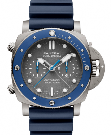 Replica Panerai Luminor Submersible Chrono Guillaume Néry Edition 47mm Orologio da Uomo PAM00982