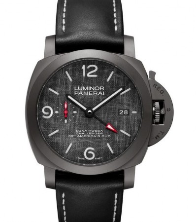 Replica Orologio Panerai Luminor Luna Rossa GMT 44mm Uomo PAM01036