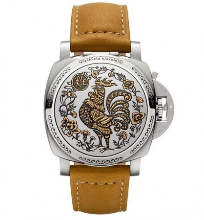 Repliche Panerai Luminor 1950 Sealand 3 Days Automatic Acciaio Year of the Rooster Orologio Uomo PAM00852